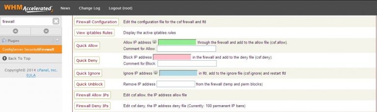 cpanel ports cpanel ports