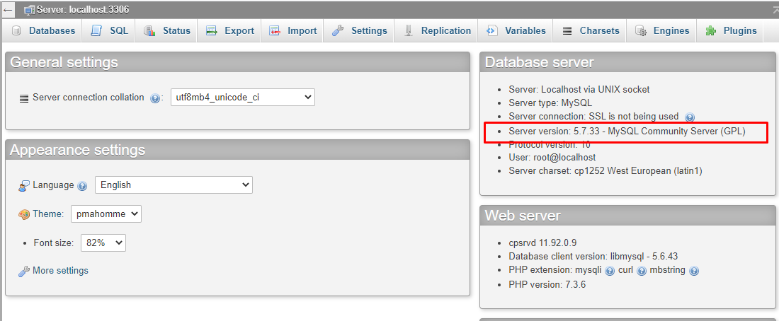 check mysql port