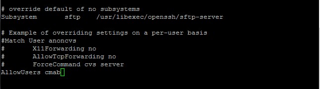 basic centos setup 6