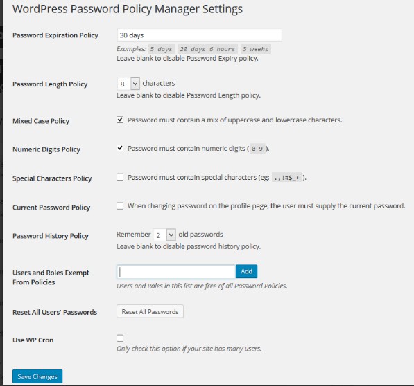 wordpress-password-expiry