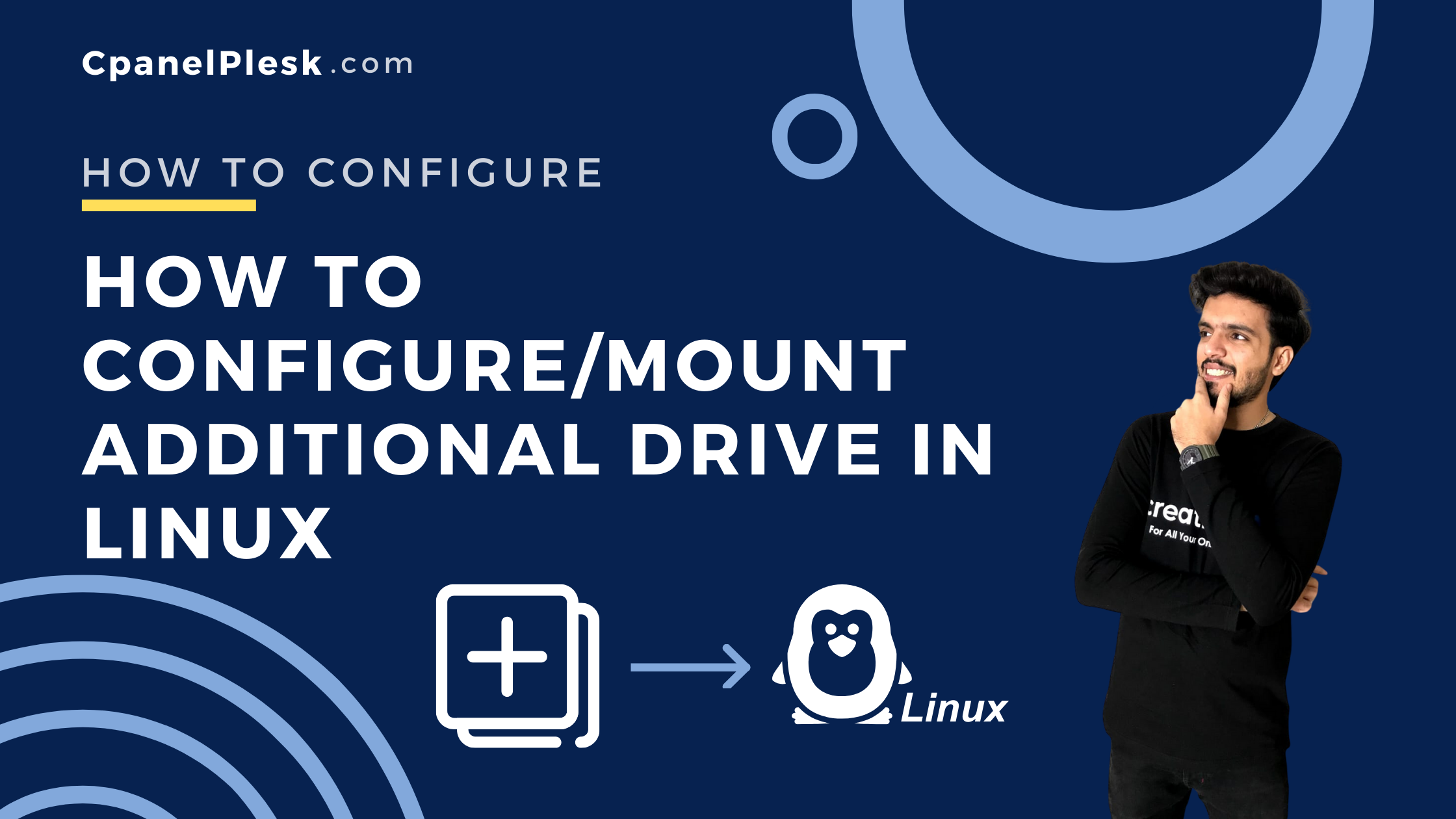 How to configure/mount additional Drive in Linux