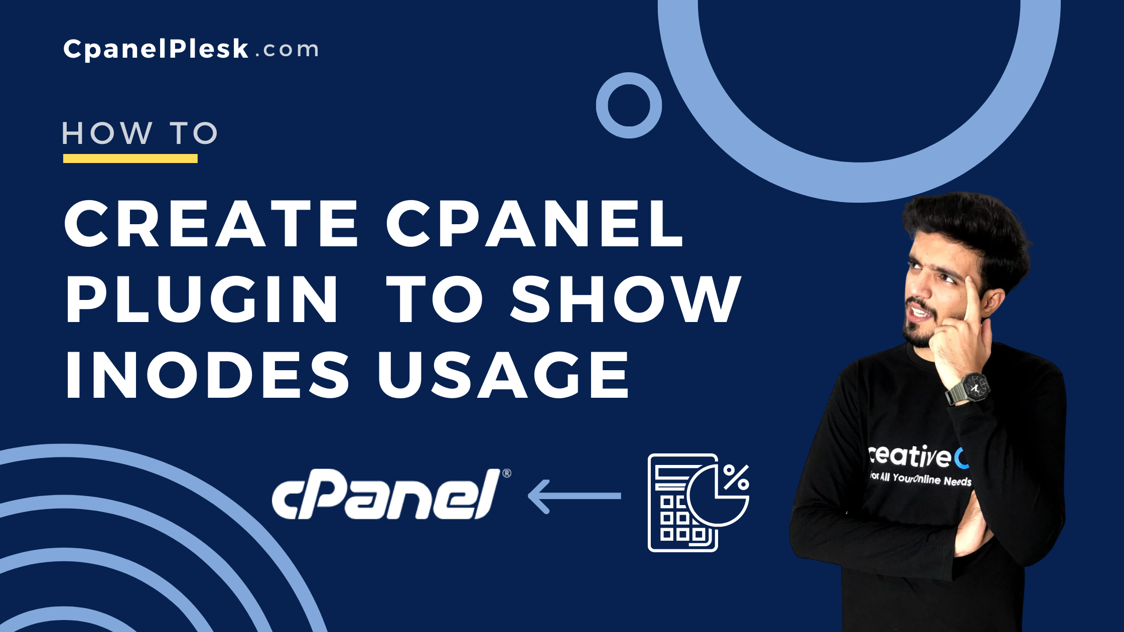 How to create cPanel plugin to show inodes usage